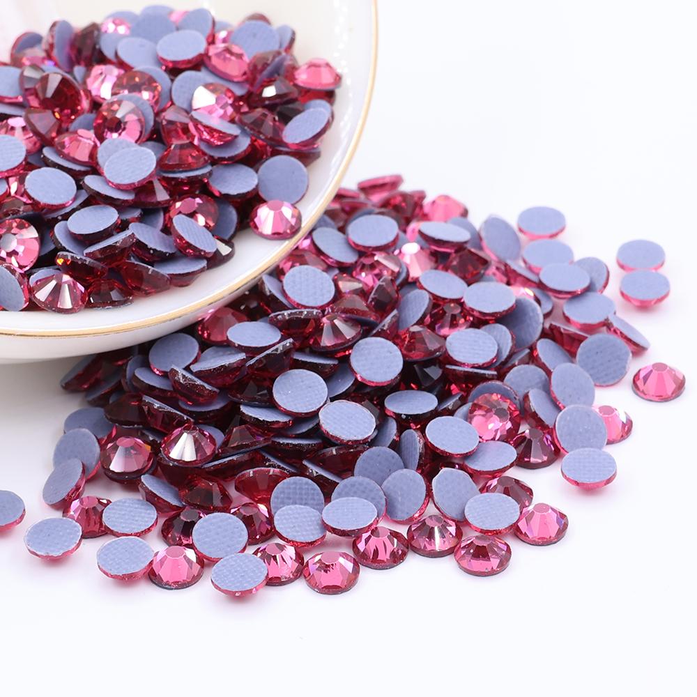 JC Hotfix Rhinestones Bulk Hot-fix 4ss 6ss 8ss Various Colors and Size Hot Fix Rhinestones