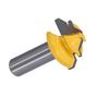 1Celsius2in Shank Router Bit 45 degrees  Woodworking Milling Cutter for Cabinet Door Drawer CNC Hand Tool