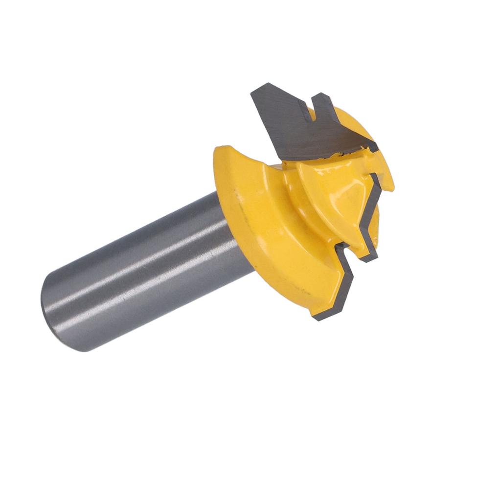 1Celsius2in Shank Router Bit 45 degrees  Woodworking Milling Cutter for Cabinet Door Drawer CNC Hand Tool