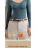 Women's Double-Sided German Velvet Thermal Top: Seamless, Thickened, Self-Heating, Chest-Padded, Warm Long-Sleeve Shirt for Autumn