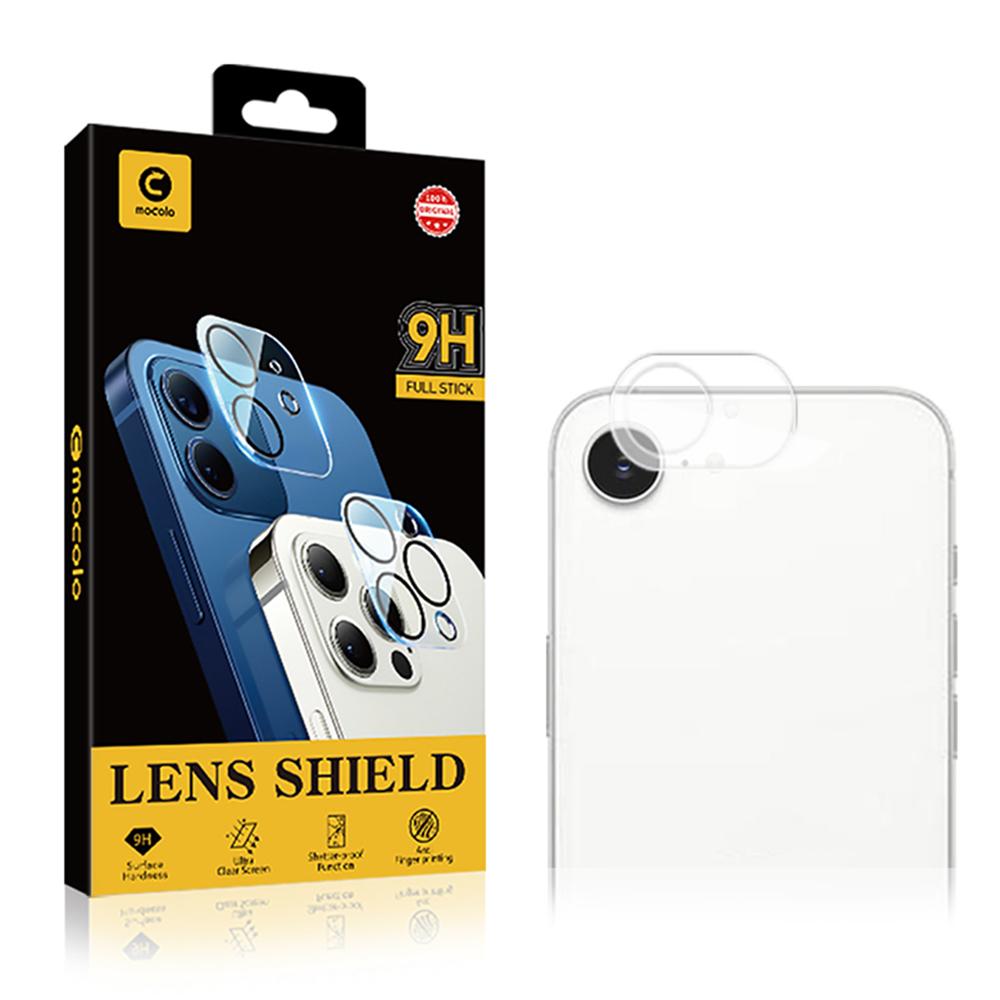 MOCOLO For iPhone 16e Camera Lens Protector HD Clear Tempered Glass Lens Film