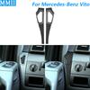 For Mercedes‑Benz Vito W639 2006-2014 Carbon Fiber Both Sides Instrument Air Vent Outlet Panel Trim Set Car Accessories Sticker