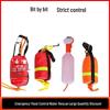Water Rescue Lifesaving Rope with Floating Buoy and Throw Bag