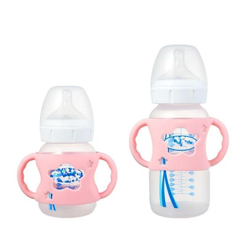Soft Elastic Baby Bottle Cover Silicone Handle Sleeve for Dr Brown Bottles Baby Feeding