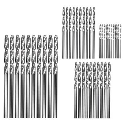 40Pcs Titanium Coated High Speed Steel Drill Bit Set Tool HSS Twist Drill Bit Set 0.6mm 1.0mm