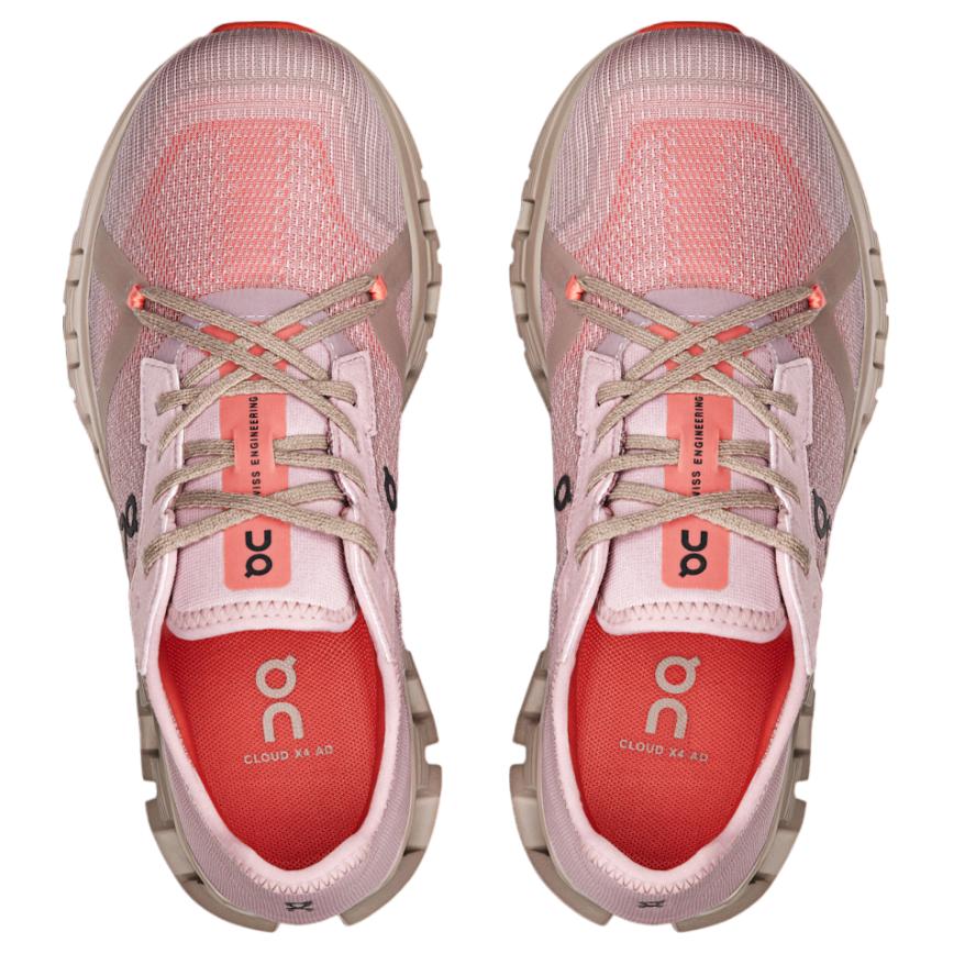 Cloud X 4 AD Mauve Lachs Damen Sneaker Pink 3WF10173094