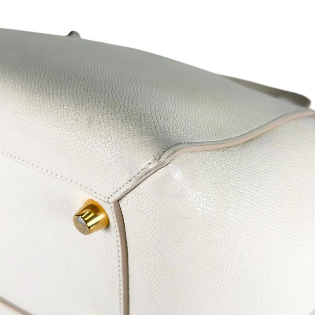 CELINE Belt bag Handbag Ivory Women used