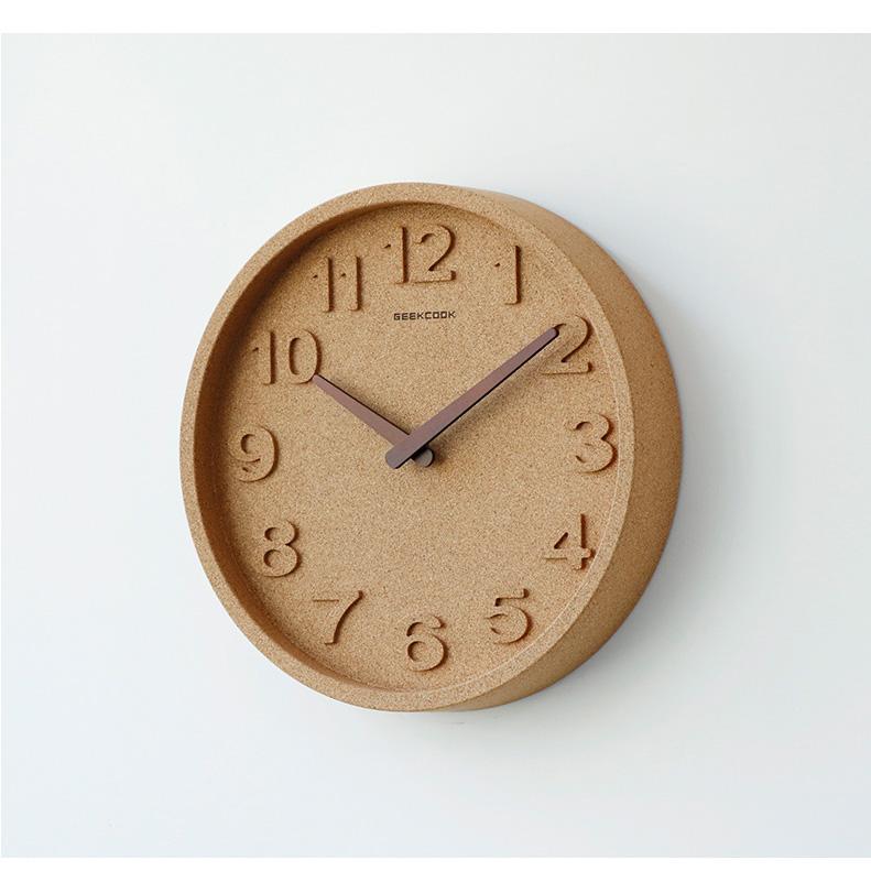 

Aesthetic Interior Clock Wall Art Modern Creative Living Room Fashion High Quality Wall Watch Design Reloj De Pared Decoration 12 inches