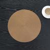 38CM Round PVC Placemat Kitchen Dining Table Mats Steak Pad Anti-scalding Insulation Pads Nordic Hotel Restaurant Home Decor