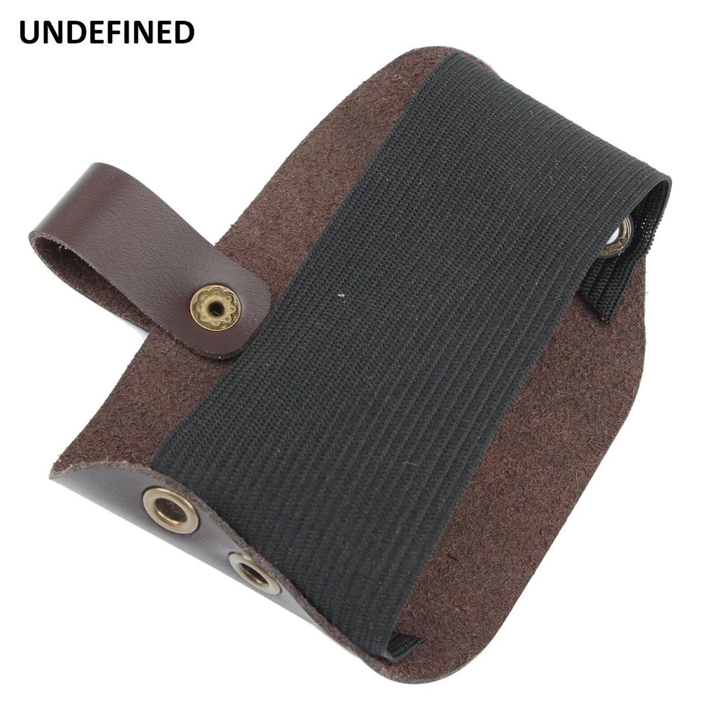 Motorcycle Shoes Protective Gear Shift Pad Leather Anti-skid Sock Boot Cover Shifter Guards for Motocross Racing Bike Universal