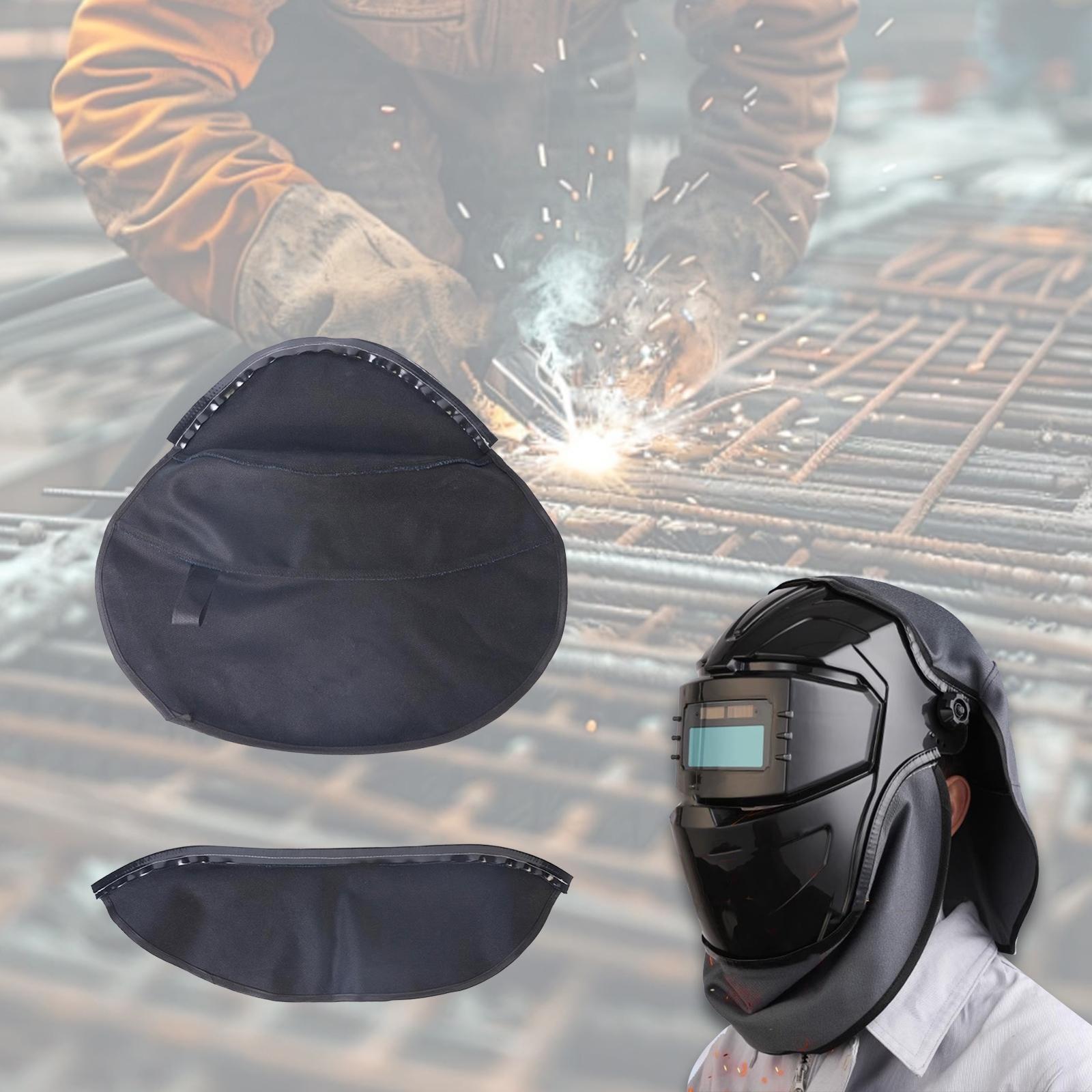 Welding Helmet Cover,Welder Hat Cap Professional High Performance,Replacement Flame Retardant Welding Hood Accessories Sturdy