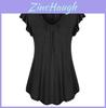 Plus Size Women's Summer Short Sleeve Blouse T Shirt Tops Casual Loose Tunic Tee For Effortless Style And Comfort