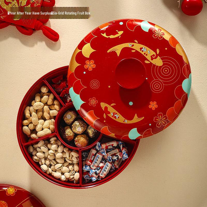 Handun Festive Rotating Snack Tray