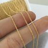 Fashion 14K Gold Filled Rope Chain Bulk Hot Sale for Woman Jewelry Making