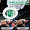 72LED 10X NEW Illuminated 370mm Magnifier USB 3 Colors LED Magnifying Glass for Soldering Iron Repair/Table Lamp/Skincare Beauty