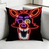 Five Nights AtFreddys FnafF Pillow Case Square DoubleSided Sofa Cushion Cover Bedroom Bedside Pillow Gift