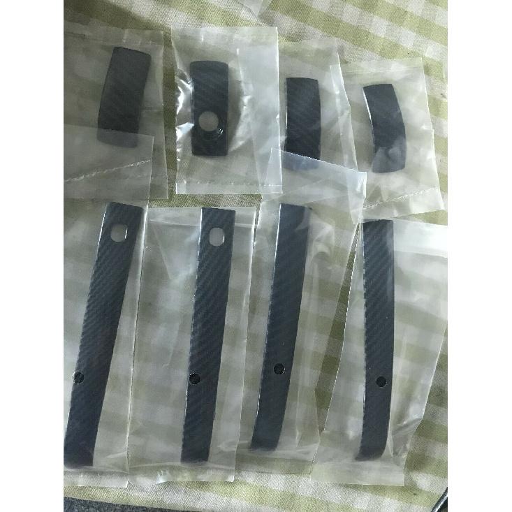 For Dodge Journey 2011- 2020 Carbon Fiber Exterior Side Door Handle Cover Trim