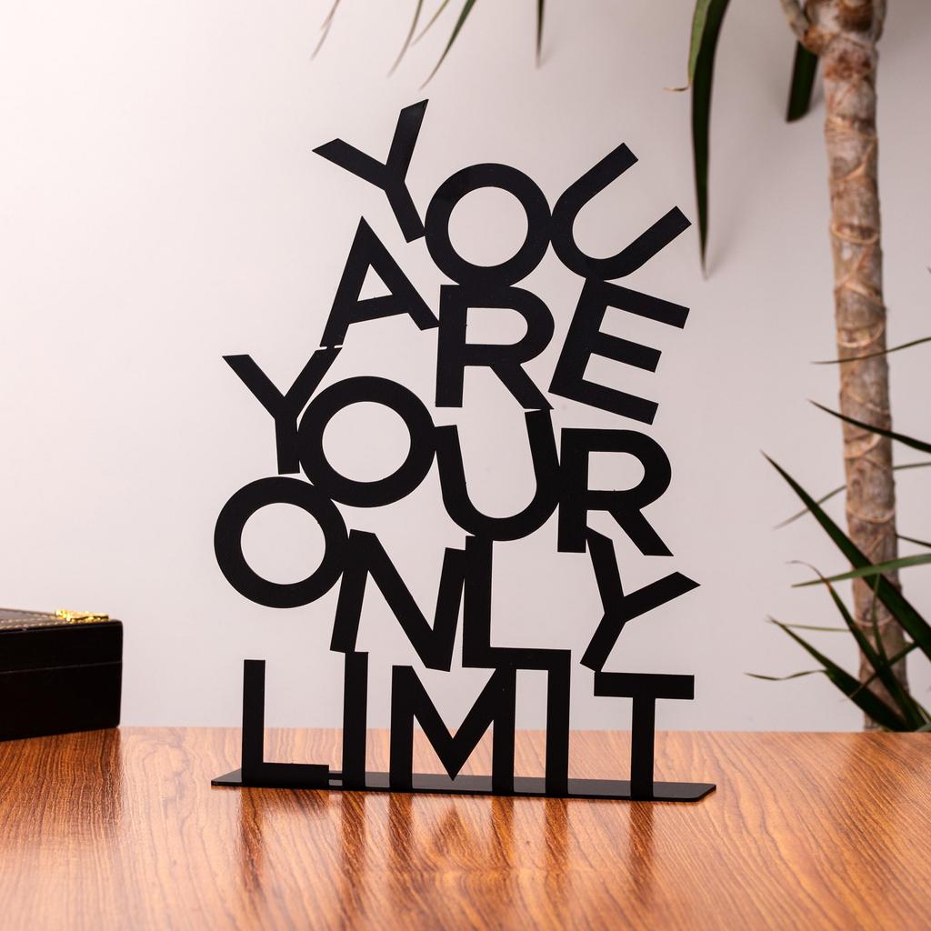 Muyika Metal Tabletop Decorative Object & Figurine Your Limit Bbl-m