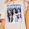 Summer Hot Sale Retro Haewon Nmixx T Shirt Unisex Y2K Gothic Cotton Streetwear Oversized T-shirt Short Sleeve Casual Clothing