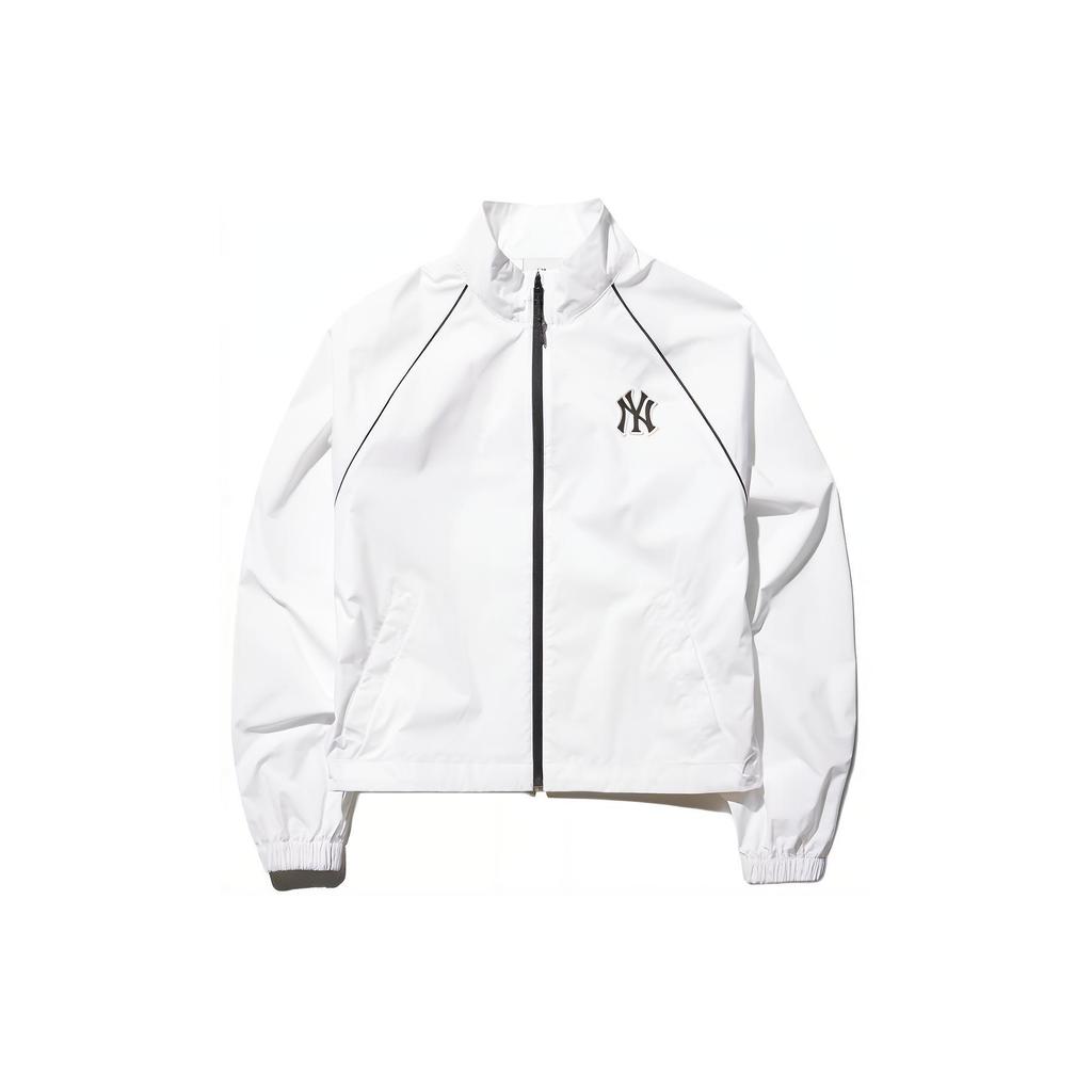 New MLB SS24 New York Yankees Jackets & Coats Women's Ivory 3FWJV0243-50IVS