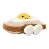 JELLYCAT Easter series fun omelette toast cute doll plush doll sitting height 9cm high