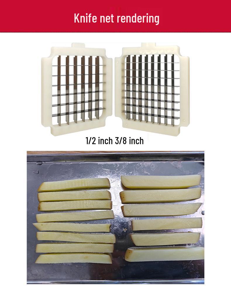 Multifunctional Electric French Fry and Vegetable Cutter for Home Kitchen