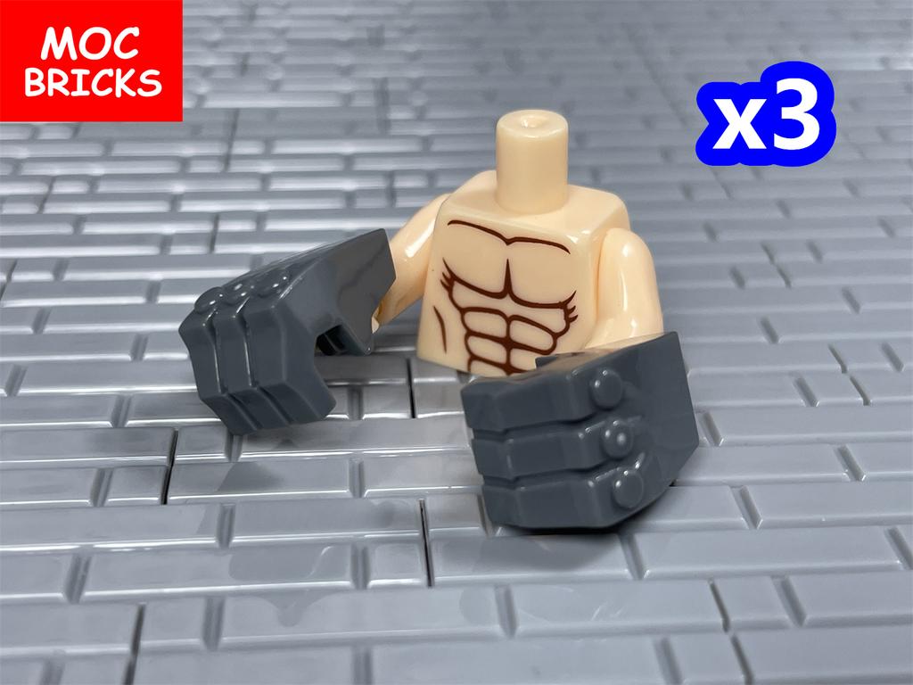Non-Toxic Moc Bricks Body Part Hand Gorilla Fist Boxing Glove 11092 Weapon Assembled Building Blocks Children'S Toys Plastic Doll
