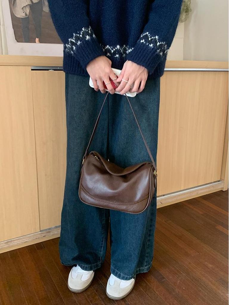 2025 Summer High-End Mykonos Retro One-Shoulder Women's Bag