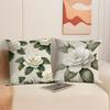 New Plant Flower Pillow Cover for Home Bedroom Sofa Cushion Cover Soft Printed Cushion Cover