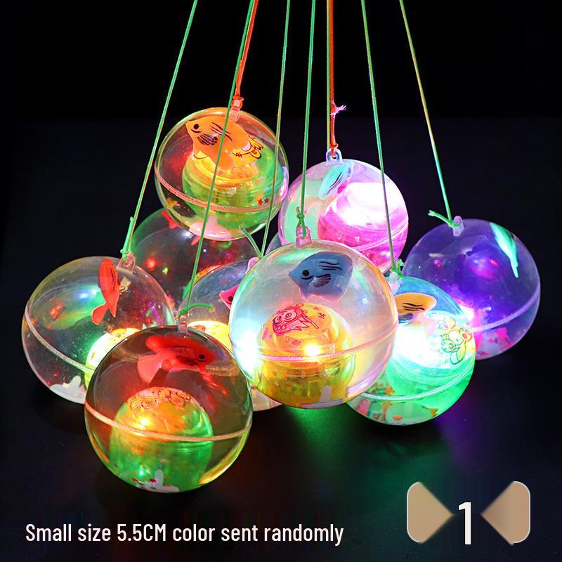 

Светящийся эластичный прыгающий мяч для детей - Мигающая игрушка-попрыгунчик