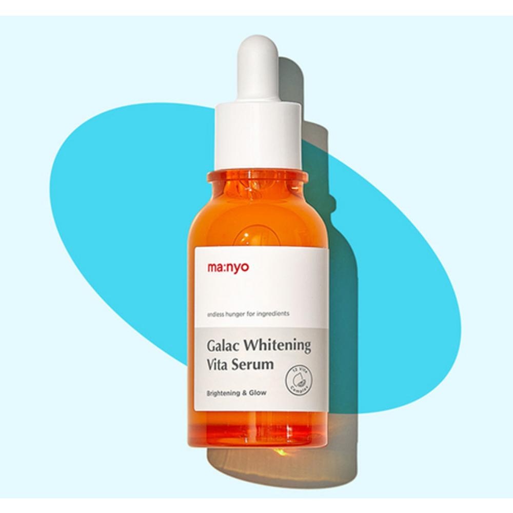 Manyo Factory Galac Whitening Vita Serum 50ml – Brightening & Dark Spot Care, Korean