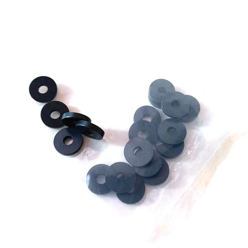 10-20 pezzi/lotto Guarnizioni Piatte Nere Guarnizione in Gomma Diametro Interno 10/12/13/14/15/16/18/20/22mm O-ring in Gomma NBR Rondelle Paraolio Anti Olio