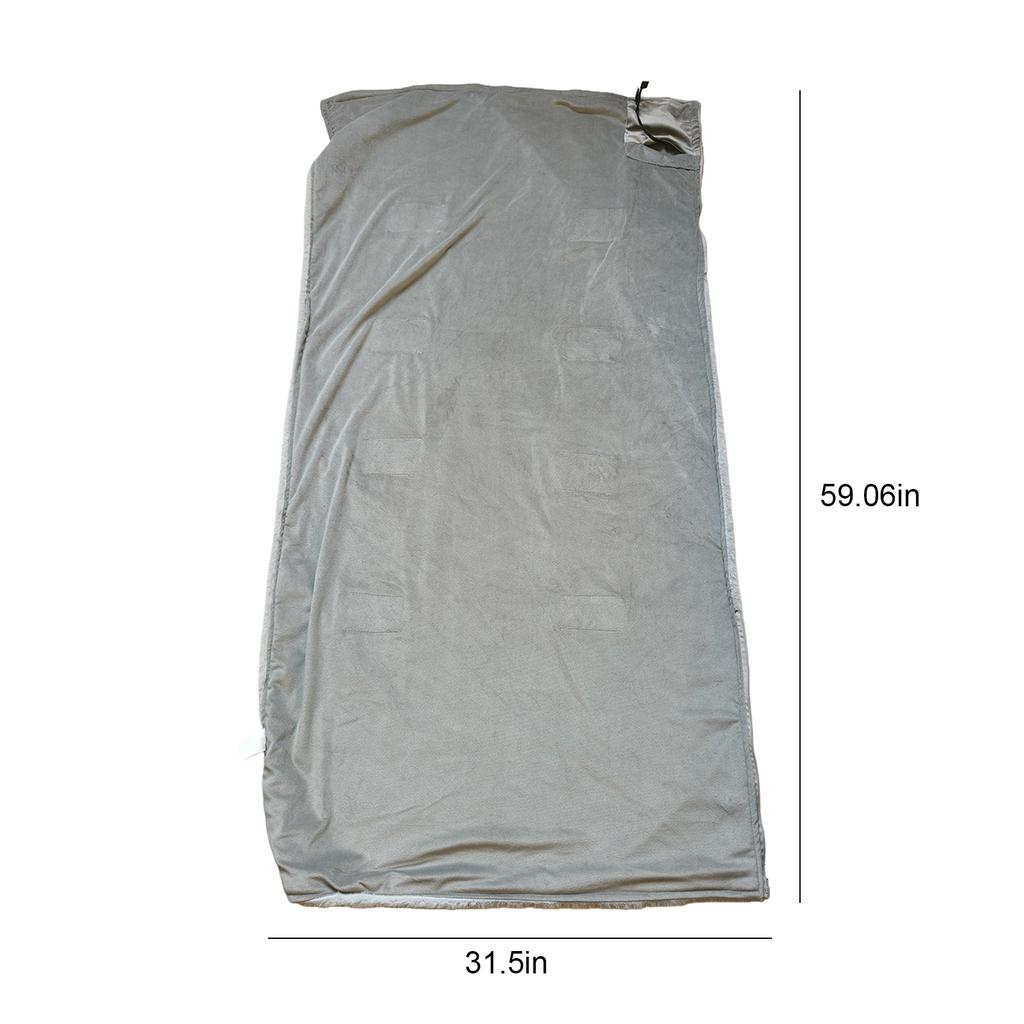 USB Electric Portable Heated Blanket Wrap Shawl with 3 Heating Level Heated Throw Blanket Shawl Washable for Winter Gifts