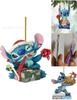 Enchanting Cartoon Anime Stitch Acrylic Pendant Christmas Tree Decoration Diy Crafts