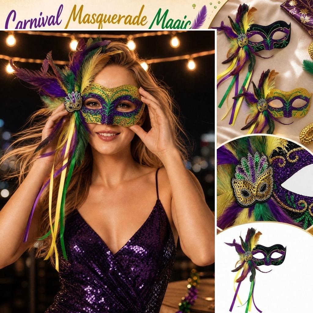 Masquerade Party for Costume Decoration - A
