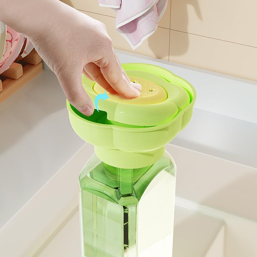 Universell Köksvask Tvåldispenser - Tryck ut Diskmedel & Handtvål Dispenser Enkel Installation för Hemmabruk