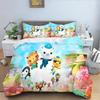 Catoon The O-Octonauts Duvet Cover PillowcaseBedding Set Kids Boy Girl Bedroom Decoration 2/3piece set Single Double full Size