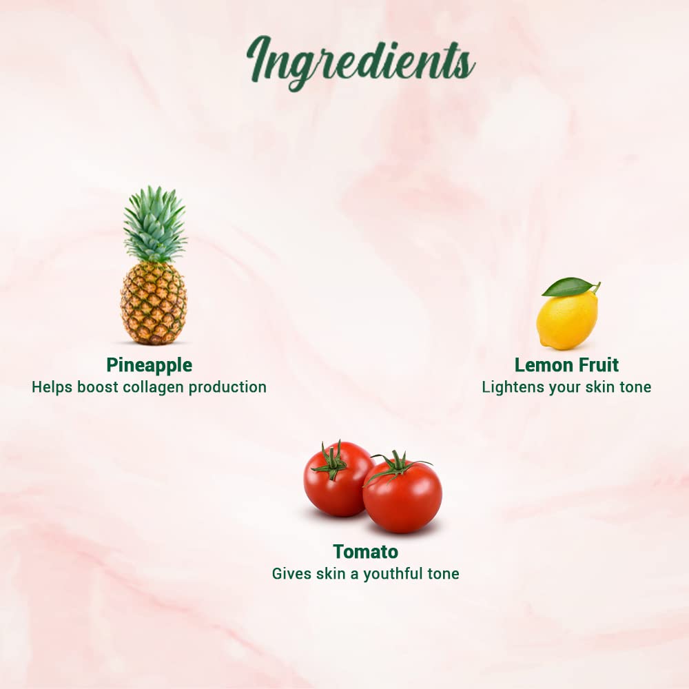 Biotique Fruit Glow Face Cream For Radiant Skin With Pineapple Extract 50g Natural Botanical Moisturizer