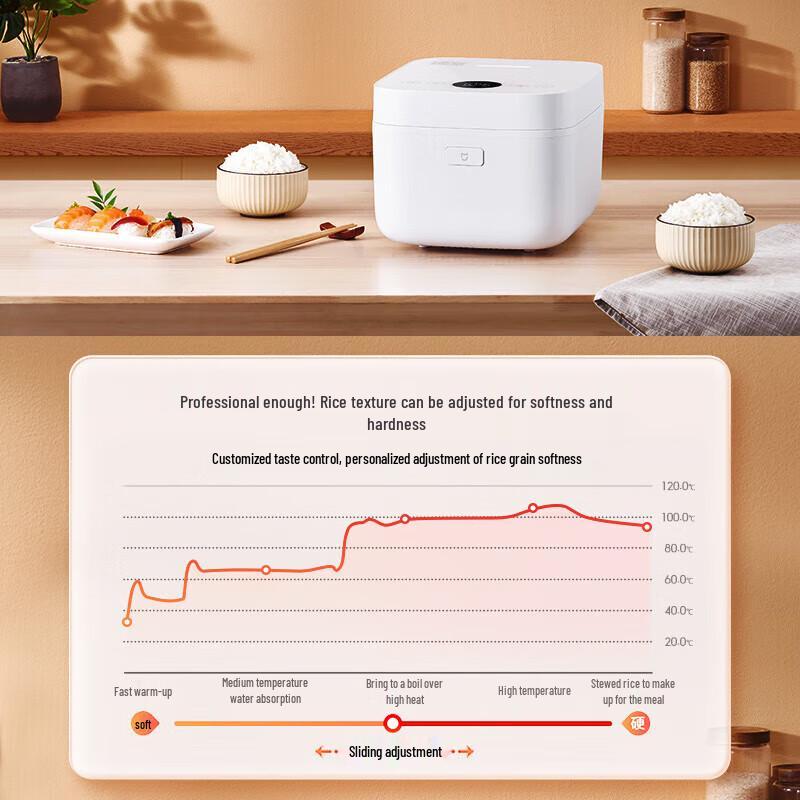 Xiaomi Smart Micro-Pressure IH Rice Cooker CN Plug (adapter Included)