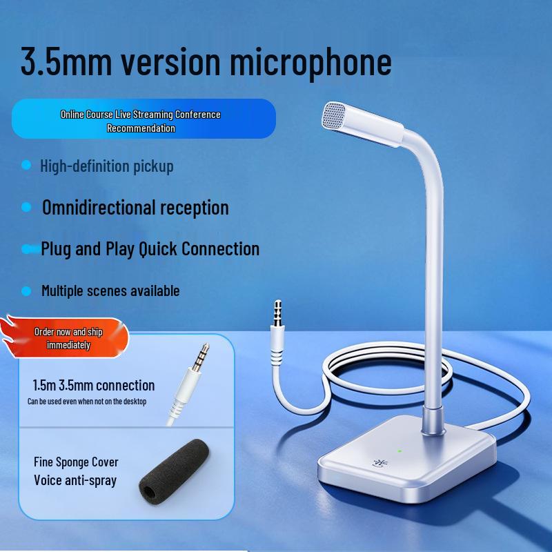 

SADA MK12 USB Wired Microphone for Laptop: Ideal for Online Classes and Live Broadcasts