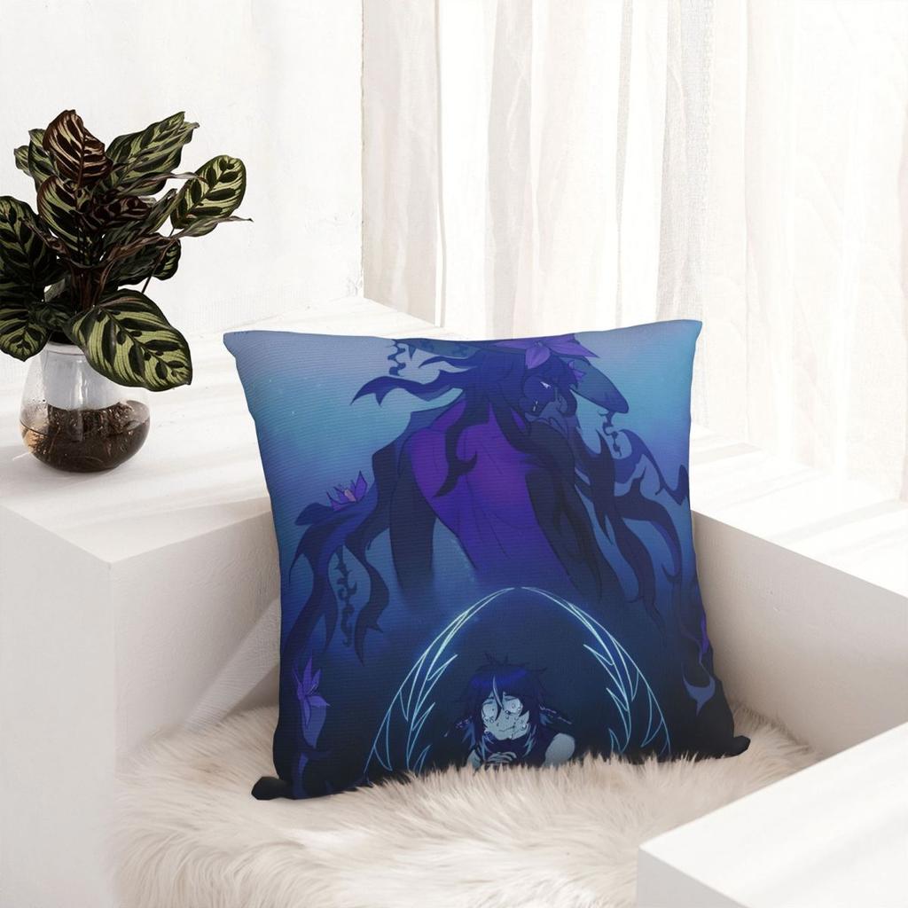 Azuretime Anime Pillow Case Azure Two Time Game Cushion Covers Awesome Decor Pillowcase For Home 40*40Cm