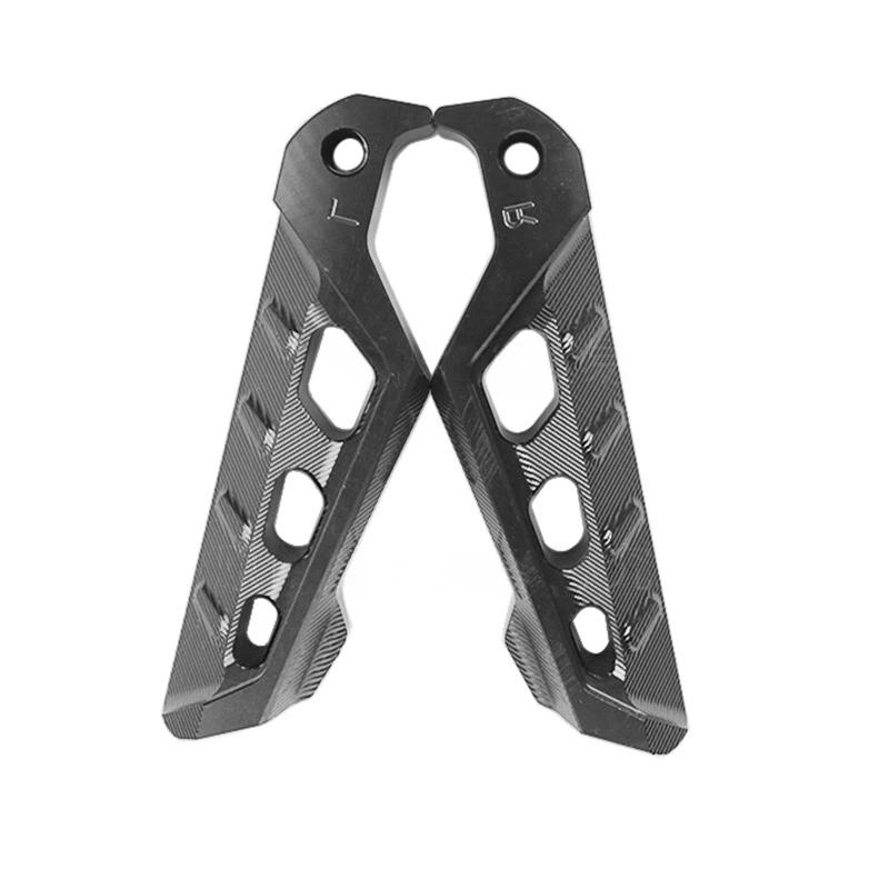 CNC Aluminum Rear Foot Pegs Anti Slip Comfortable Footrest for Motorcycle Scooter Modification Accessories