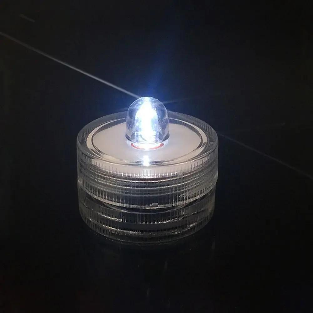 European Style LED Electronic Candle Light Crystal Transparent Acrylic Lamp Christmas Decor Night Light