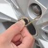 Universal Alloy Wheel Bolt Nut Caps Covers Puller Remover Tool Mini Portable Tweezers Wheel Repairing Tool Car Accessories