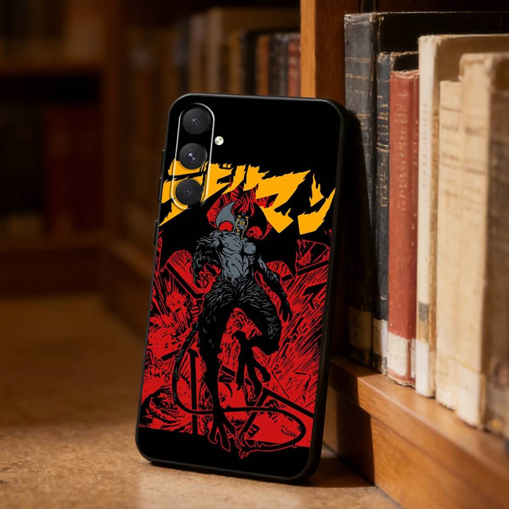 

Anime D-Devilman C-CrybabyS Phone Case For Samsung S26,S25,S24,S23,S22,S21,Ultra,Plus,FE Black Soft Cover Samsung S20fe