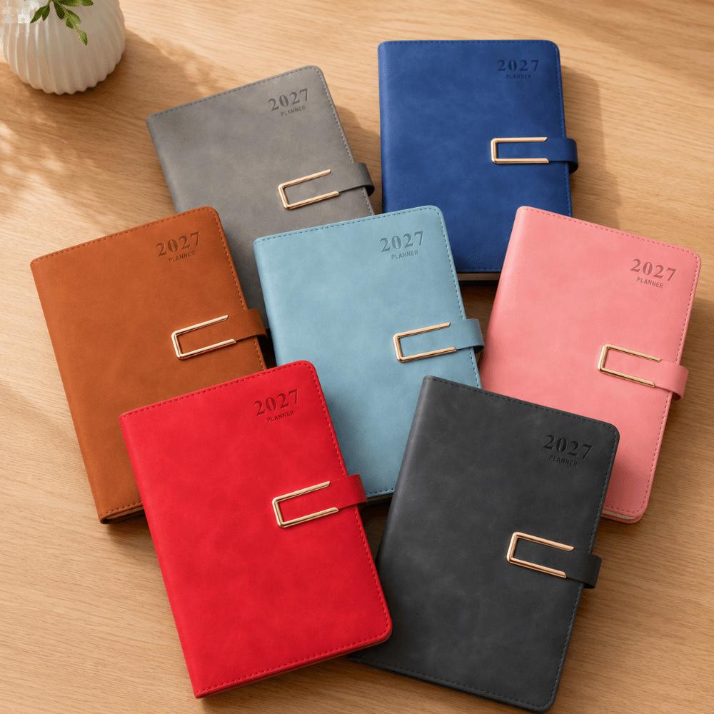 English 2027 Schedule Planner Notepad 12 Months Office Work Planner School Office Supplies