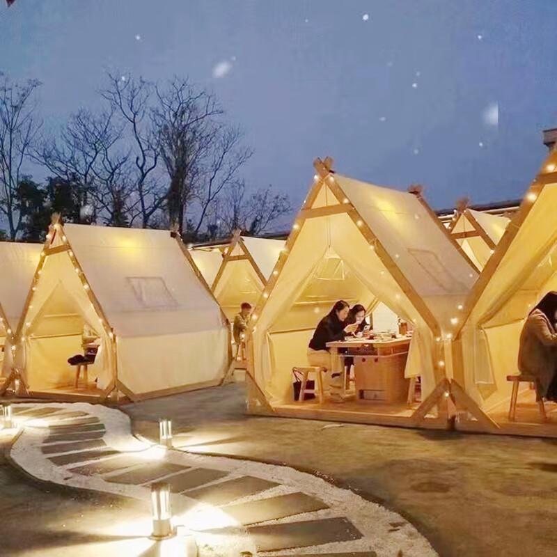 Chuan Jun Xing Outdoor Multi-Person Tent 2x2m