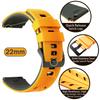 22mm Silicone Strap For Garmin Venu 4 3 2 45mm Watch Bands For Garmin Forerunner 570 265 255 Music Vivoactive 4 Sports Bracelet