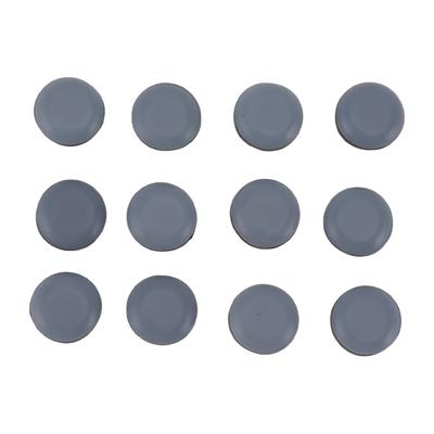 12 szt. Okrągłe 20 mm Ślizgacze do urządzeń Klejące PTFE Samoprzylepne Ślizgacze na Blat Mała Kuchnia