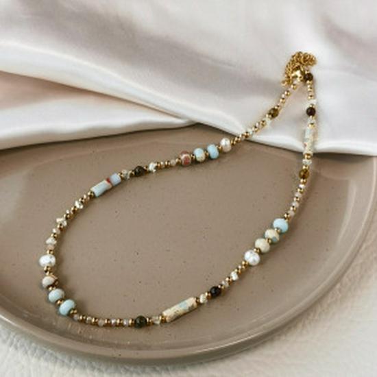 Sweet Dopamine Baroque Pearl Clavicle Necklace - French Fashion Temperament Jewelry for Women